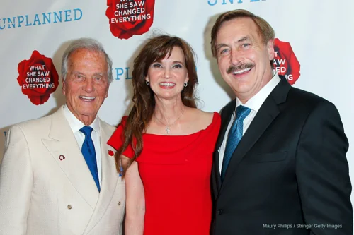 Dallas Yocum and Mike Lindell