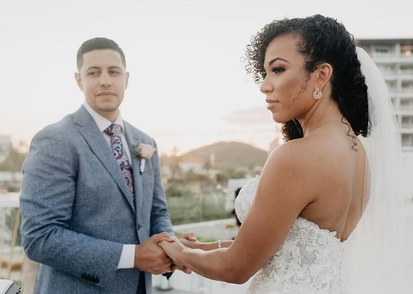 Acosta and husband