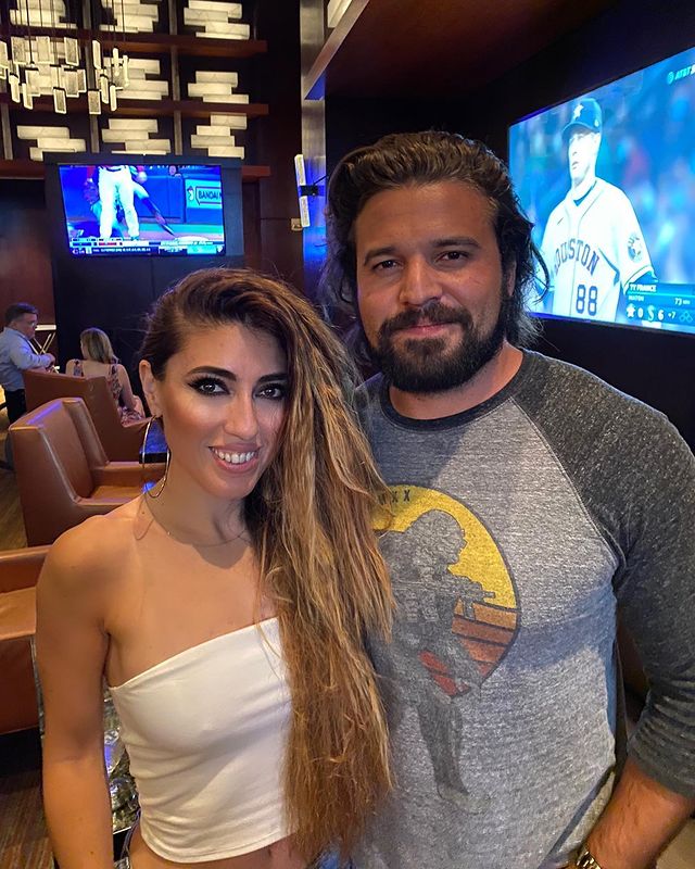 Brandon and friend