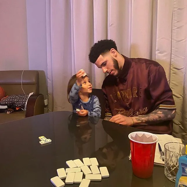 Zoey and daddy plays